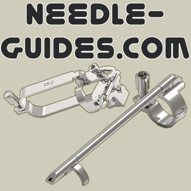 Ultrasound needle guides for BK Medical transducers