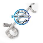 Needle guide for Philips C10-4ec ultrasound transducer