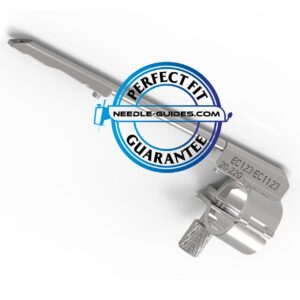 Reusable Needle guide for Esaote EC123 ultrasound probe