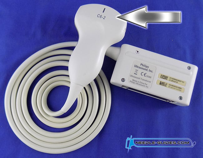 Ultrasound probe connector label