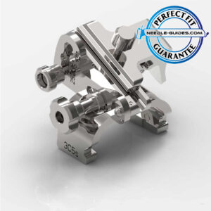 Needle guide for Mindray 3C5s ultrasound transducer